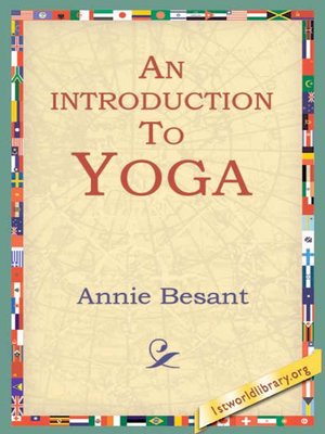 cover image of An Introduction To Yoga